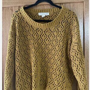 Saltwater Luxe Soft Chenille Cozy Crewneck - Large